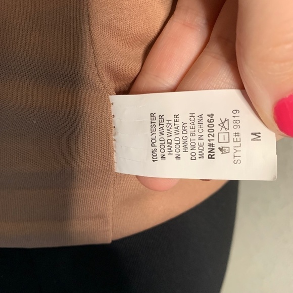 𝅺mind Code Rose Gold Sequin Sparkle Mini Bodycon Sexy Dress Size Medium (1114) - Picture 7 of 10